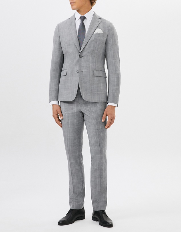 Van Heusen - Wool Check Suit Jacket