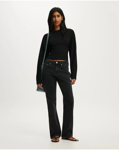 Cotton On - Stretch Slim Straight Jeans