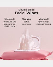 MCoBeauty - 25-Pack Everyday Double-Sided Facial Wipes