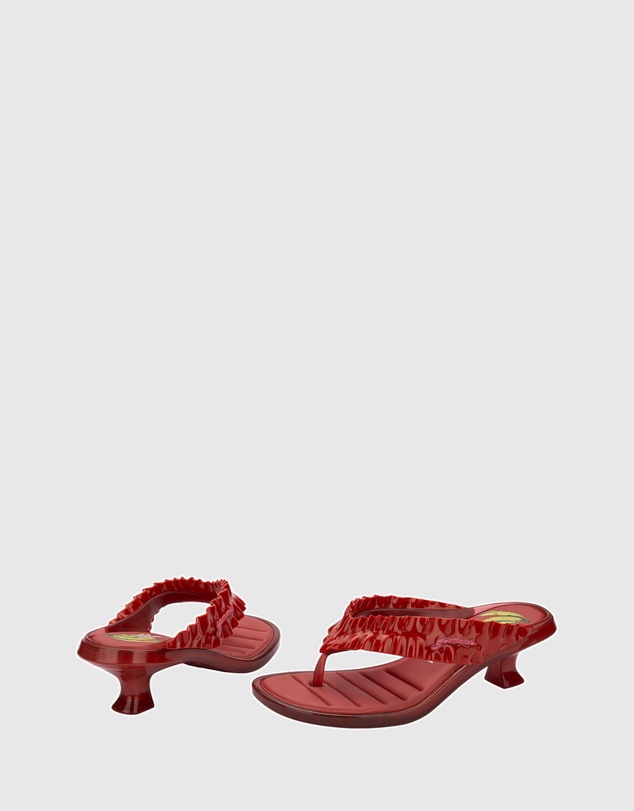 Melissa - MELISSA THONG KITTEN HEEL + GANNI