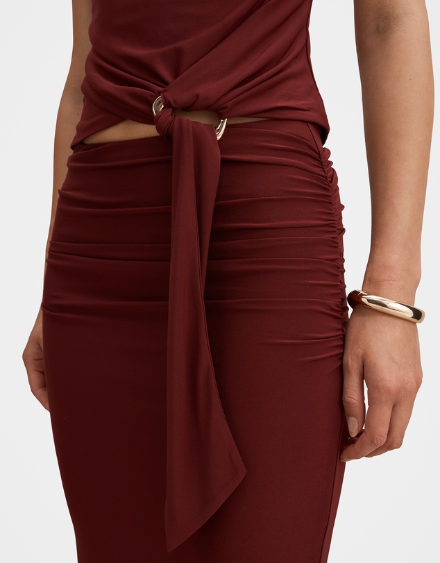 Forever New - Jazelle Hardwear Drape Detail Top