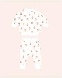 Huxbaby - My First Hux 2-Piece Newborn Sweatpants Set - Babies