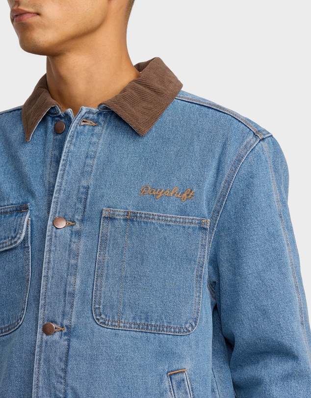 RVCA - Mens Post Dayshift Denim Jacket