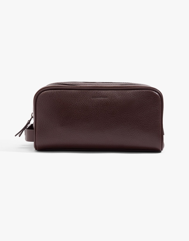 Country Road - Large Leather Wash Bag