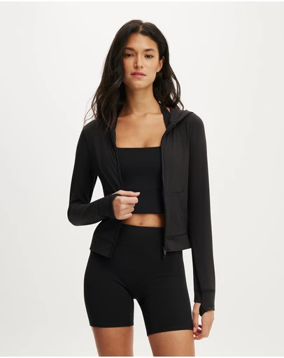Cotton On Body Active - Ultra Soft Hooded Jacket