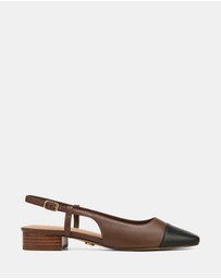 Wittner - Dame Leather Slingback Flats