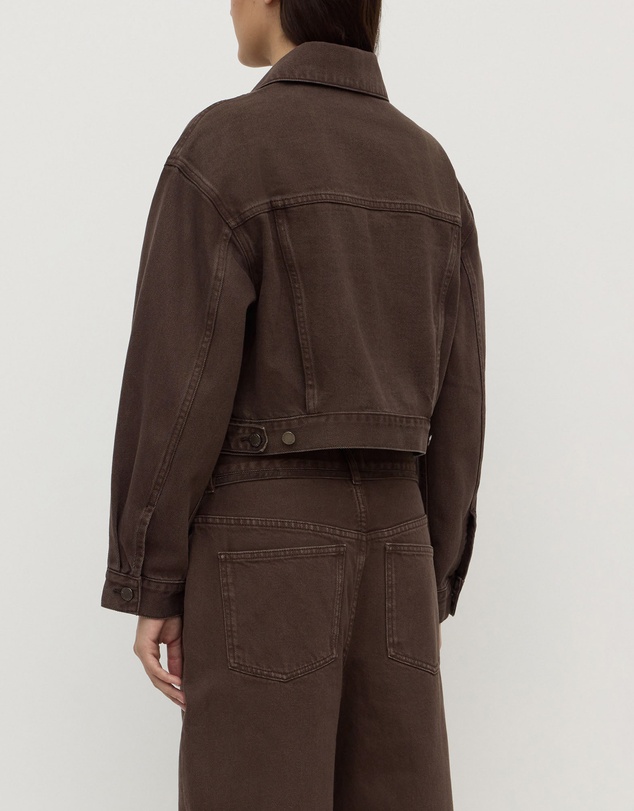 Assembly Label - Cropped Denim Jacket