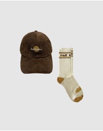 Banabae - Rad Teacher Cord Cap and Sock Bundle