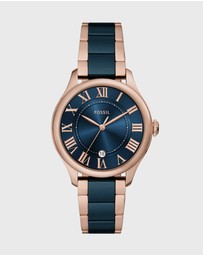 Fossil - Gilmore Rose Gold Analogue Watch