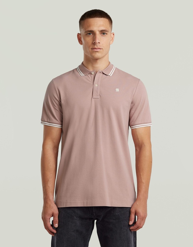G-Star - Dunda slim stripe polo s\s