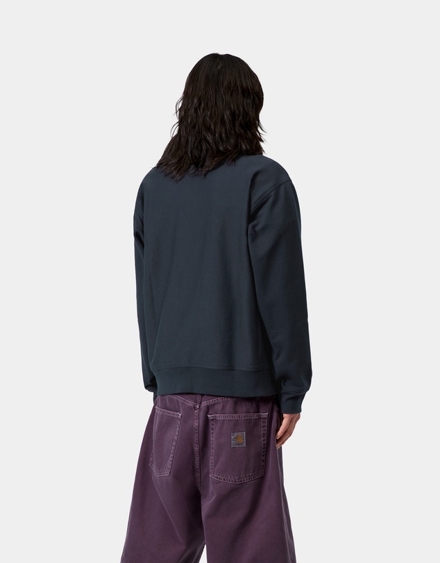 Carhartt WIP - Half Zip American Script Sweat