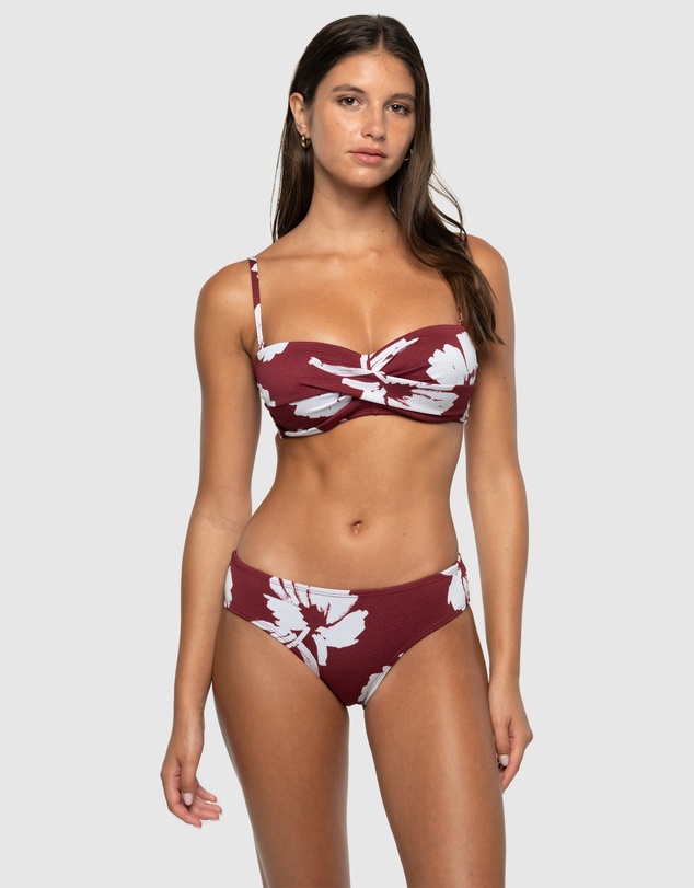 Nip Tuck Swim - Whispering Allure Jacinta D/DD Underwire Bandeau Bikini Top