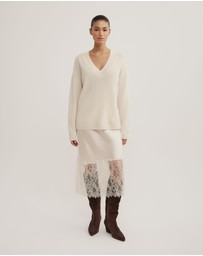 Witchery - Cashmere V-neck Knit