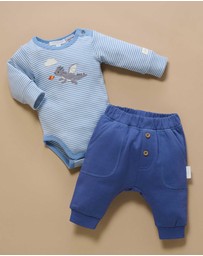 Purebaby - Thick Track Legging -Kids-Babies