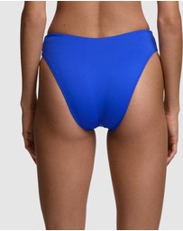 Polo Ralph Lauren - Kennedy High Leg Scoop Waist Bikini Bottom