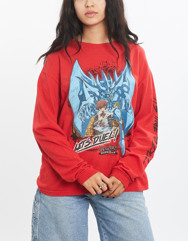 Vintage by The Real Deal - Pre Loved - Vintage 1996 Yu-Gi-Oh Long Sleeve Tee