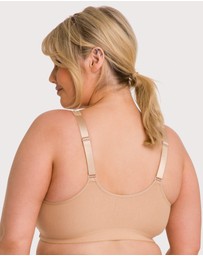 Ava & Audrey  - Ava & Audrey Hannah Cotton Wire-free Front Opening Bra