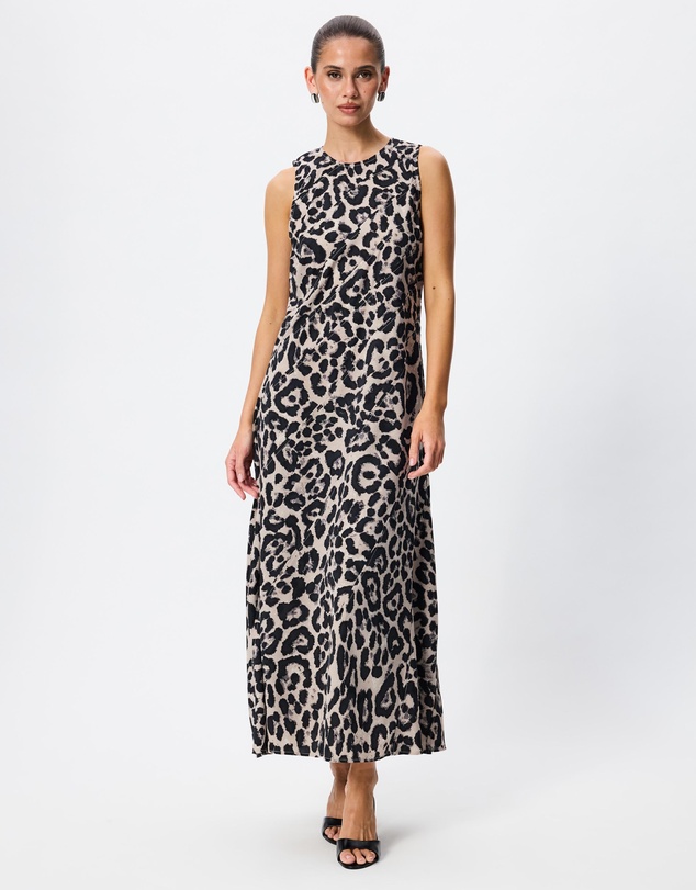 Tussah - Lucia Leopard Print Maxi Dress
