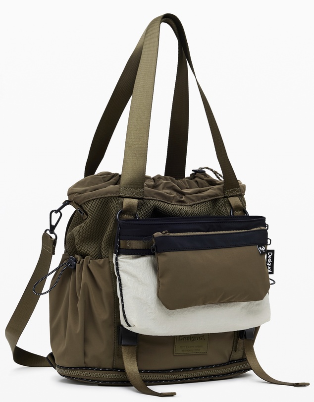 Desigual - Large nylon backpack