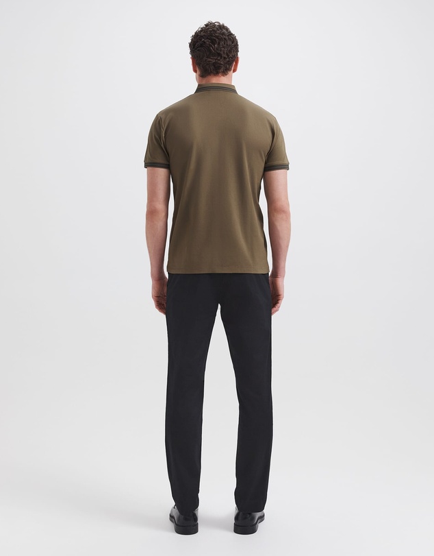 SABA - Andy Tipped Cotton Polo
