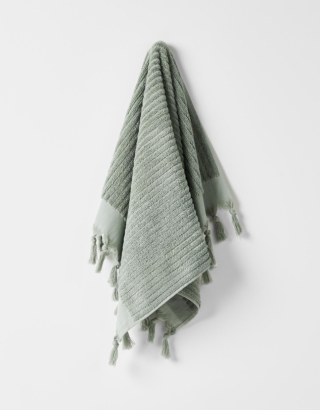 Aura Home - Paros Rib Bath Towel Set