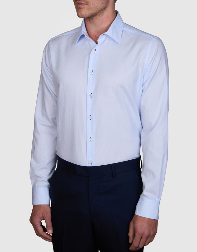 Abelard - Genovese Fine Jacquard Slim Fit Shirt