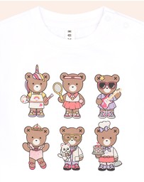 Huxbaby - What I Want To Be When I Grow Up Huxette Tee - Babies-Kids