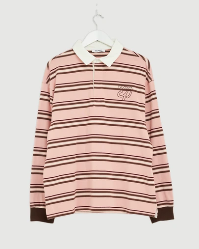 Revibe - Repaired ENA PELLY Rose RP Rugby Long Sleeve - ICONIC EXCLUSIVE - AU 12