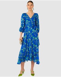 SACHA DRAKE - Water Lily Wrap Dress
