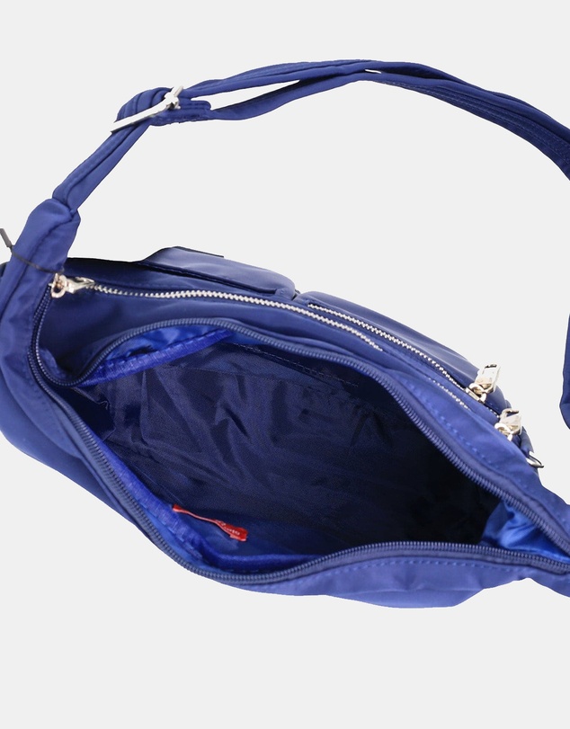 Pierre Cardin - Pierre Cardin Nylon Anti-Theft Cross Body Bag