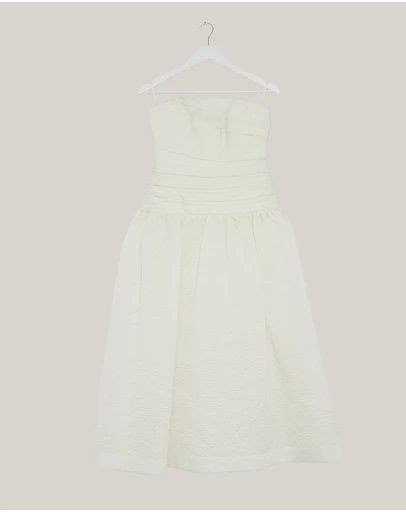 Revibe - Repaired Rachel Gilbert Sophia Strapless Dress - AU 10
