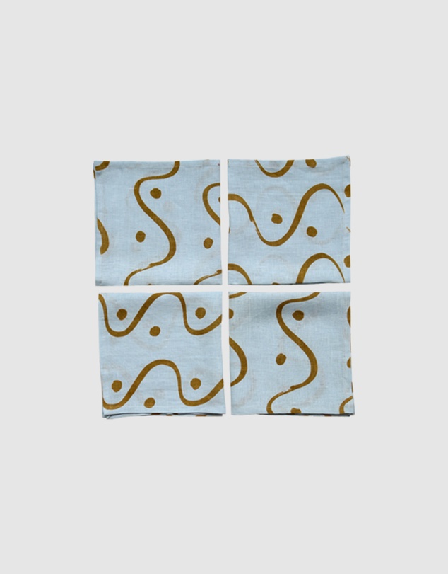 Mosey Me - Whitewash Napkin Set