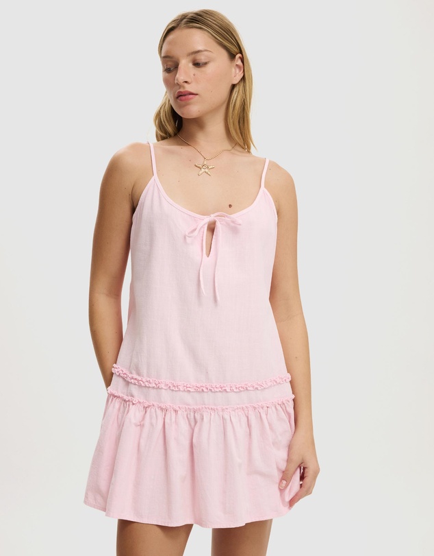 cotton party wear dress Soft (6M–8Y) mothers-day-picks-26 you get sleeve customisation CeCe Women's Strap Trim Size:A-Small