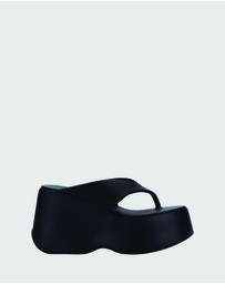 Melissa - Melissa Free Thong Wedge