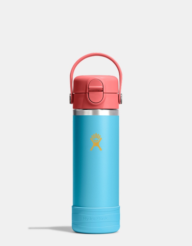 Hydro Flask - Kids 18 Oz Wide Mouth Covered Cap And Boot