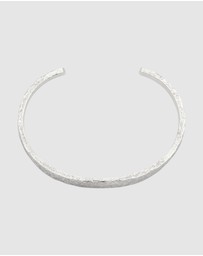 Kuzzoi - ICONIC EXCLUSIVE - Bracelet Men Bangle Handmade in 925 Sterling Silver
