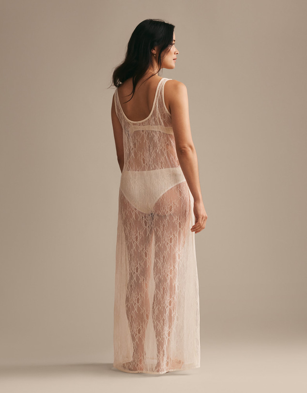 Resting - Stretch Lace Celeste Slip Dress
