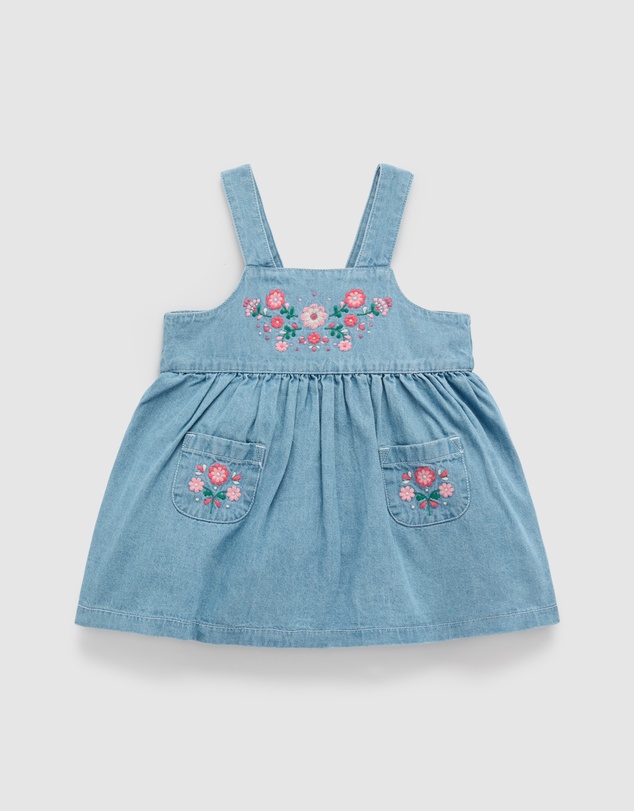 Purebaby - Embroidered Pinnie -Kids-Babies