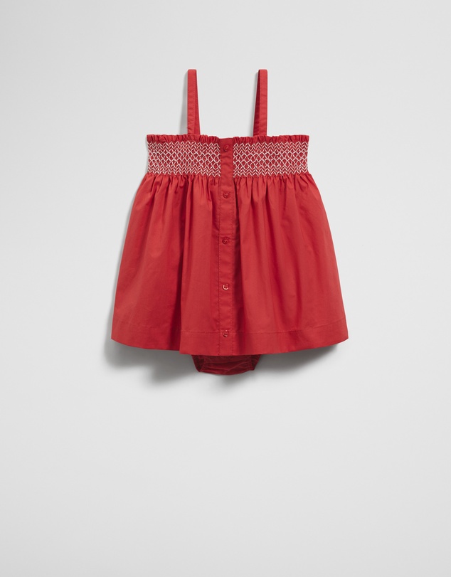 Country Road - Shirred Romper Dress