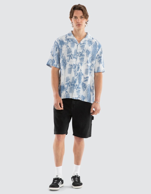 Nomadic Paradise - Banksia Cropped Resort Shirt