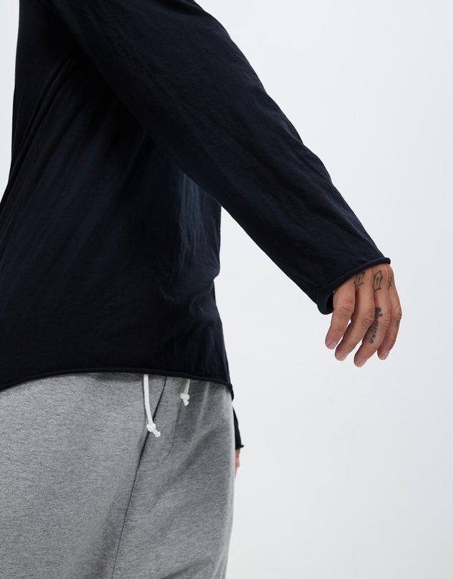 Surrounded By Ghosts - The Trona Cotton Long Sleeve Tail T-Shirt