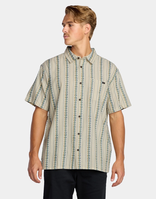 Billabong - Mens Sundays Jaquard Short Sleeve Shirt