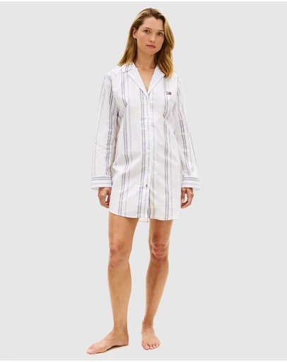 Tommy Hilfiger - Longsleeve Poplin Nightdress