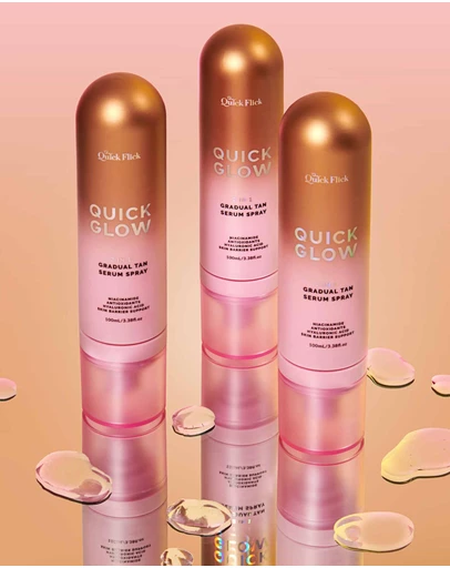 The Quick Flick - Quick Glow 2 in 1 Gradual Tan Serum Spray