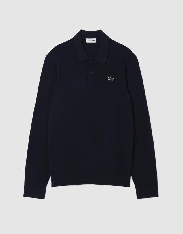 Lacoste - Golf Essentials LS Knit Polo