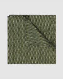 Politix - Silk Textured Two-tone Pocket Square