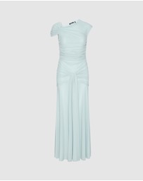 ROTATE - Maxi Asymmetric Dress