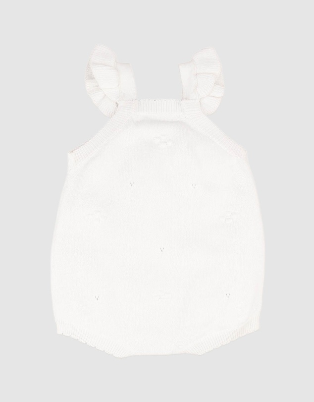 Bebe by Minihaha - Organic Cloud Bobble Knit Bodysuit - Babies