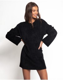 Petal & Pup - Mitchell Knit Mini Dress - Black