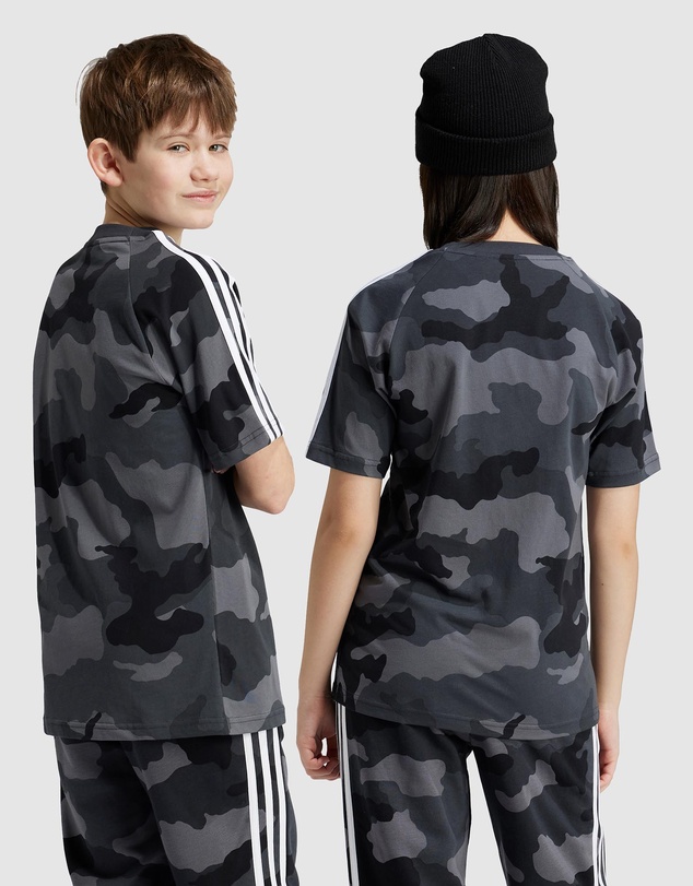 adidas Sportswear - Essentials Allover Printed T-Shirt - Kids-Teens